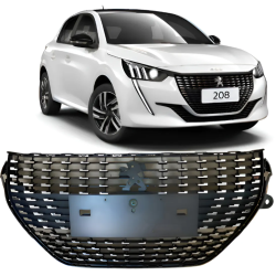 REJILLA PEUGEOT 208(2020-2024) -SUPERIOR CROMADA