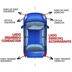 FARO TRASERO EXTERIOR FIAT CRONOS- (NUEVO)
