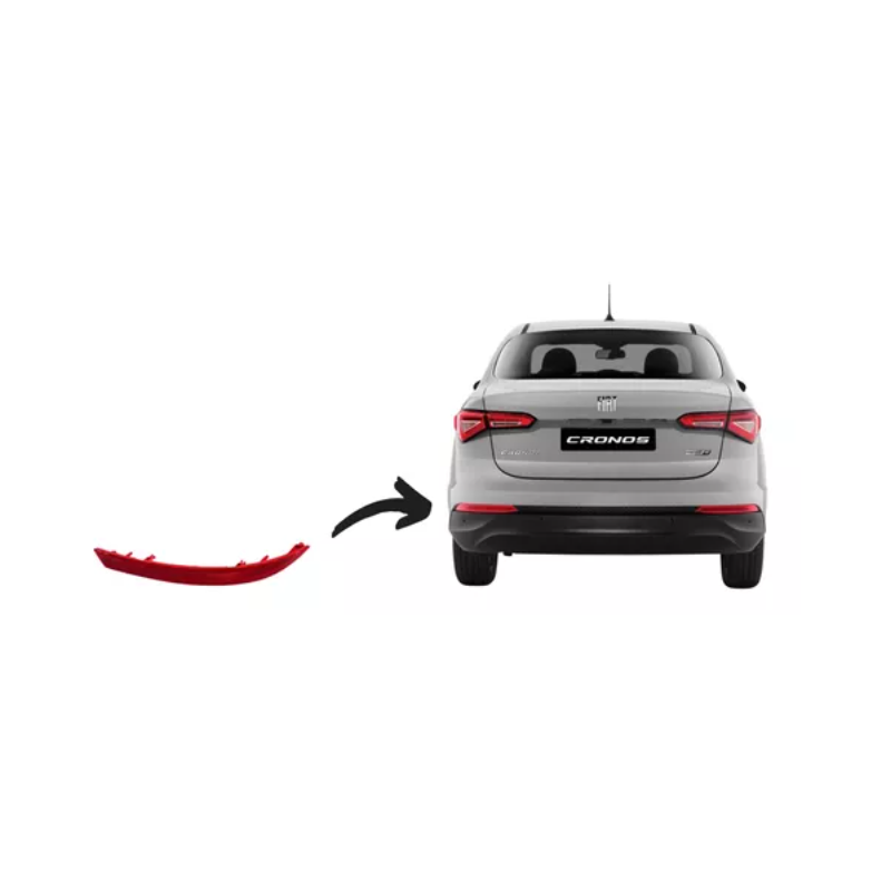 FIAT CRONOS OJO DE GATO PARAGOLPE TRASERO- (NUEVO)