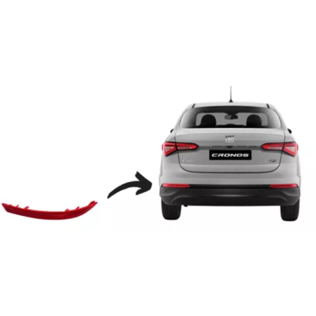 FIAT CRONOS OJO DE GATO PARAGOLPE TRASERO- (NUEVO)
